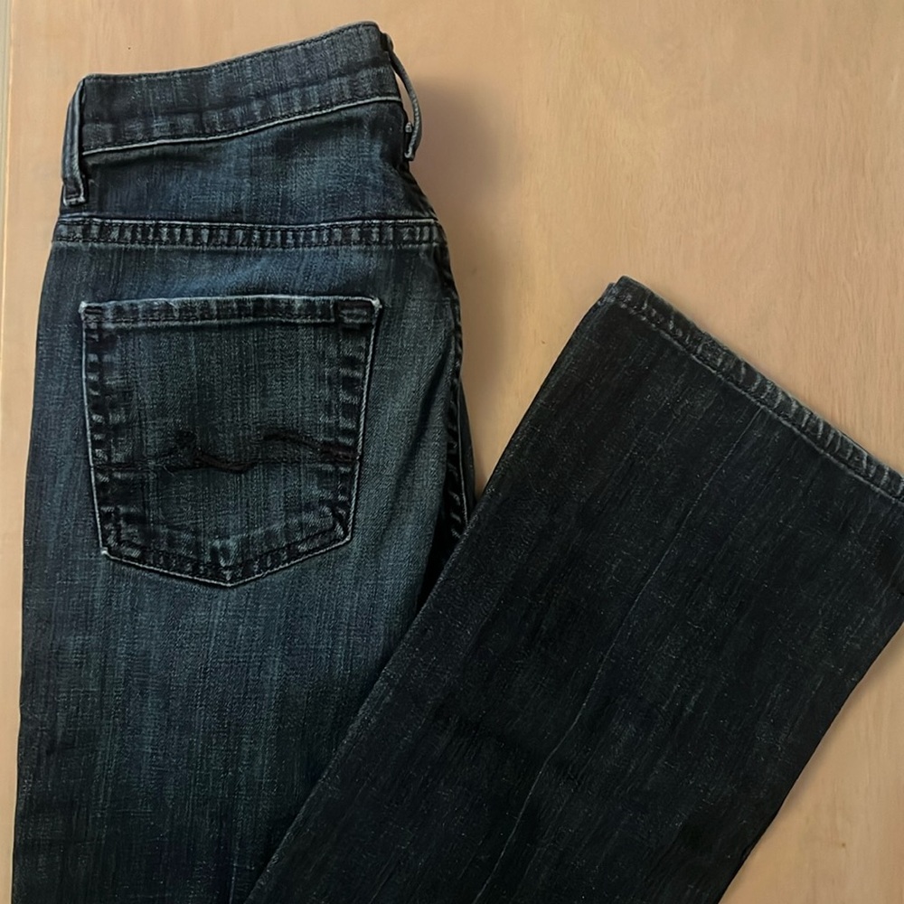 Women’s 7 for all mankind mid rise bootcut jeans size 26
